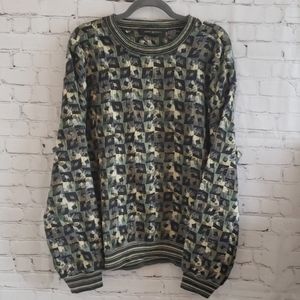 Vintage 90s Jhane Barnes streetwear pullov…